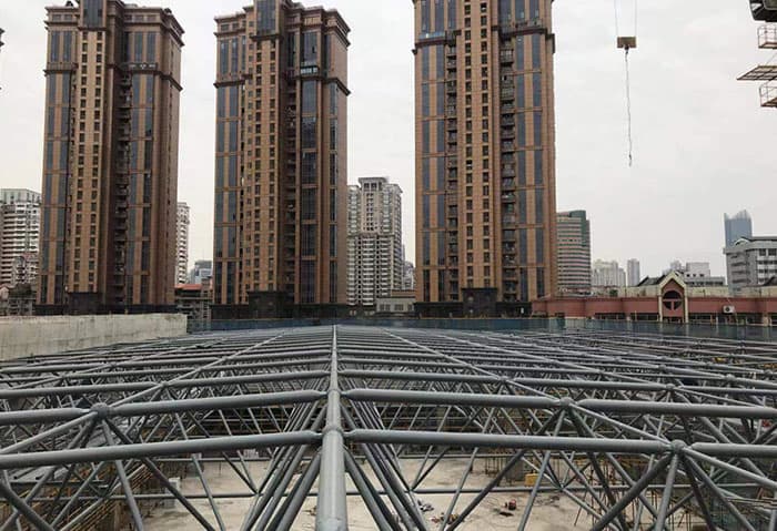 阳泉螺栓球网架结构